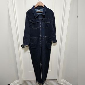 Warp+ Weft Denim Jumpsuit / Coveralls